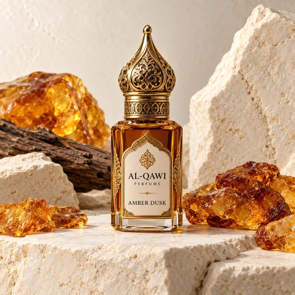Al-qawi Perfume attar — illustrative demo image